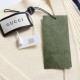 072# P 265 [GUCCI] Gucci Small Label Embroidered Single Breasted Long Sleeve Sweater CoatColor-coded wool blended cotton yarn, high grams of high-density ultra-high quality, the wool is soft and delicate skin-friendly, s