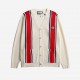 072# P 265 [GUCCI] Gucci Small Label Embroidered Single Breasted Long Sleeve Sweater CoatColor-coded wool blended cotton yarn, high grams of high-density ultra-high quality, the wool is soft and delicate skin-friendly, s