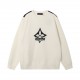 255LVLouis Vuitton 23Fw Old Flower Insert Crew Neck SweaterThe original is from the sleeves to extend upward alignment, the material is imported merino 50% pure wool   50% acrylic blended yarn, daily wear anti-pilling, t