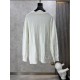 320. FENDI Fendi 2023ss fall and winter new wool blend round neck long sleeve sweater wool sweater bottoming shirt, high-end version! Counter customized fabrics Breathable comfort, impeccable details, brand elements desi