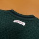 P230 (heavy weight high version)Gucci  Gucci 23ss new jacquard wool knit sweater OS version   men's and women's same modelsThe whole garment 500 grams of heavy weight seconds market currencyThe wool is knitted using 7 ne