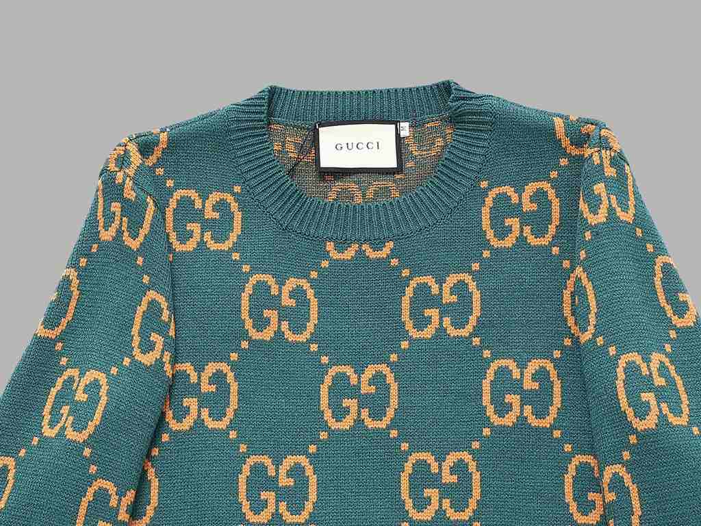 P280 (top of the line version) Distinctive cartons)Style Gucci Gucci Full Print Jacquard Customized Wool SweaterColor picture colorSize S-XXLMaterial woolAccessories full set of customized accessoriesGender-neutral Unise