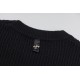 P230Chrome Hearts CH Chrome Hearts Wave Print Jacquard Long Sleeve SweaterFour strand mixed jacquard with wave patternCustomized leather tags, each one molded and pressed into the tag.Hardware on back panel Original fabr