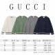 p265 GucciGucci sweater G family jacquard full body letters hollowed out sweater loose versionMountain wool raw material yarn Guest imported sweater fabric 7 needle imported knitting machine manufacturing color fixed dye