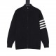 260 Model No. Y503THOM BROWNE Tom Brown TB Classic 4-Stripes Couple's Knit JacketYarn selection soft and comfortable, not tied up up to 1.7 pounds of grams on the upper body versatile good-looking very heavy proper high 