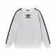 P240[Balenciaga] Paris co-branded adidas Adidas Shamrock Three Stripes Logo Jacquard Long Sleeve SweaterBrick cabinet synchronization . Wait a time to purchase developed. Distinguish market general merchandiseLetters cle