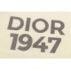 P275Dior DIOR embroidered 1947 round neck jacquard sweaterColor Blue AlmondSize S M L XL XXL