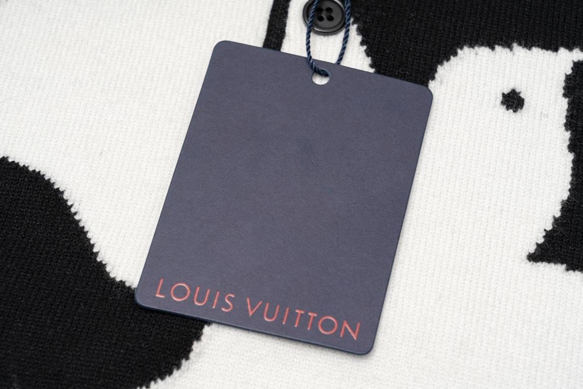 P245 Louis VuittonLouis Vuitton sweater polo shirt colorblocking swallowsAll of the color fixed dye containing wool cotton yarn, soft and skin-friendly, double knitting is very thick, feel invincible good, get in the han