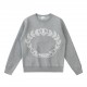 P210BurberryBurberry classic wheat embroidery round neck sweater High qualityWithout excessive fancy packaging we spend money on the clothes themselves!Top density heavy duty embroidery wheat without threads broken needl