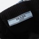 P260 PRADA22SS New Bottom Sweater for Men and Women  This faux modal wool penguin collar sweater is from the FallWinter 2022 runway collection. The body decoration is inspired by sci-fi movies. The jacquard neckline and 