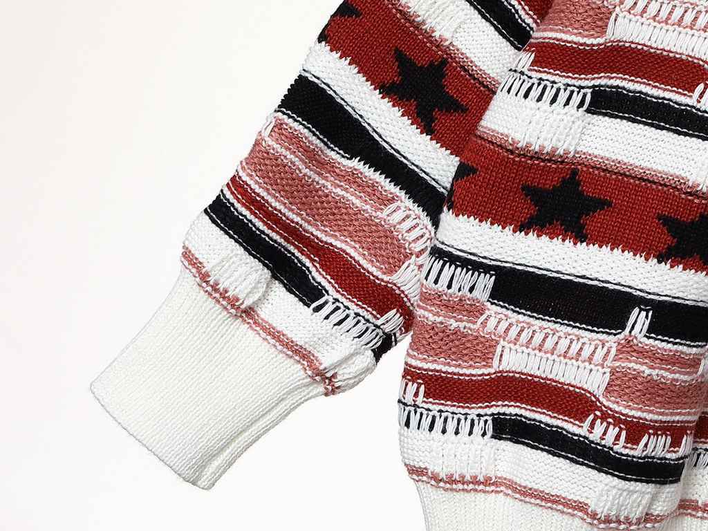 310 Givenchy Givenchy 2023 fall and winter GW counter new top runway fashion models fall and winter high-end original single fashion knitted sweater casual wool sweater.23ss fall and winter G counter annual latest launch