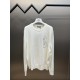 p375 Dior Dior Beaded SweaterThis section is made of 10 cashmere 50 wool 40 polyamide fiber, 16 count blended yarn, using 12 knitting machine 1  1 rib   plain process, the pattern at the first to the board to do plain em