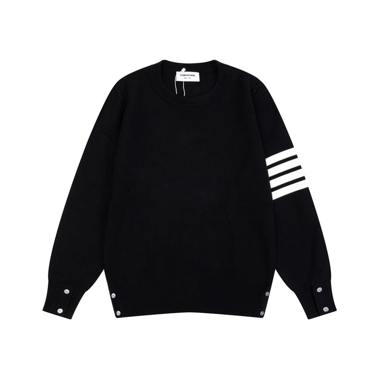 P230 Thom Browne   Thom Browne Waffle SweaterTB classic four-bar basic style year after year are wearing the classic models must choose the quality of   all of the color fixed dye containing wool cotton yarn, soft skin-f