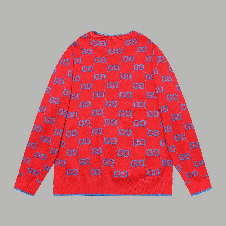 P260 (top of the line version) Distinctive cartons)Style Gucci Gucci Double G Full Print Customized Wool SweaterColor picture colorSize XS-LMaterial woolAccessories full set of customized accessoriesGender-neutral Unisex