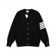 225Thom Browne   Thom Browne Willow Button CardiganTB classic four-bar basic style year after year are wearing the classic models must choose the quality   all the color fixed dye containing wool cotton yarn, soft skin-f