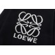 260LoeweLoewe 23ss new round neck sweater chest substantial brand pattern flocking design wool material selection through multiple washing strict test anti-pilling modal fleece imported automatic 14 needle dense knitting