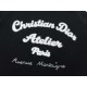 P290 Dior Dior CD2023FW New Wool Plain Christian Dio^Atelier Embroidered Knit Pullover Sweater.Paying homage to the Dio designer   this knitwear piece is crafted from wool plain knit and adorned with Christian Dio^Atelie