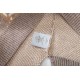 P285 (with carrying case packaging)CD 2022 New Jacquard Khaki Sweater  original original price 11945 purchase  , wool is knitted with 7-needle imported machine knitting manufacturing, using wool content yarn Yarn fixed d