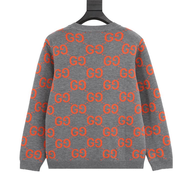 Next day shipping  355 (support put store)GUCCIGucci Classic Interlocking Pattern Knit Pullover SweaterThe classic item from Gucci is back, another treasure sweater worth getting!This year's fall and winter new models, s