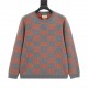 Next day shipping  355 (support put store)GUCCIGucci Classic Interlocking Pattern Knit Pullover SweaterThe classic item from Gucci is back, another treasure sweater worth getting!This year's fall and winter new models, s