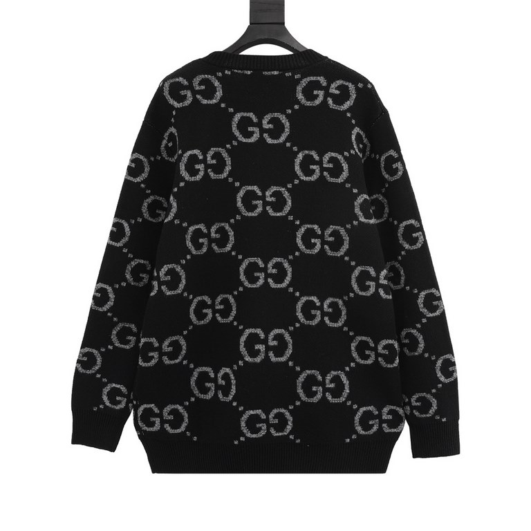 Next day shipping  355 (support put store)GUCCIGucci Classic Interlocking Pattern Knit Pullover SweaterThe classic item from Gucci is back, another treasure sweater worth getting!This year's fall and winter new models, s