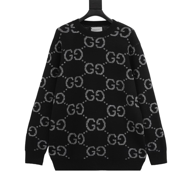 Next day shipping  355 (support put store)GUCCIGucci Classic Interlocking Pattern Knit Pullover SweaterThe classic item from Gucci is back, another treasure sweater worth getting!This year's fall and winter new models, s