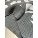 p365 FENDI Fendi Gray Cashmere SweaterDark gray wool yarn material, decorated with light gray beveled edges oversized FF pattern inserts, 90% cashmere, fitted pullover version.Size 48.50.52.54