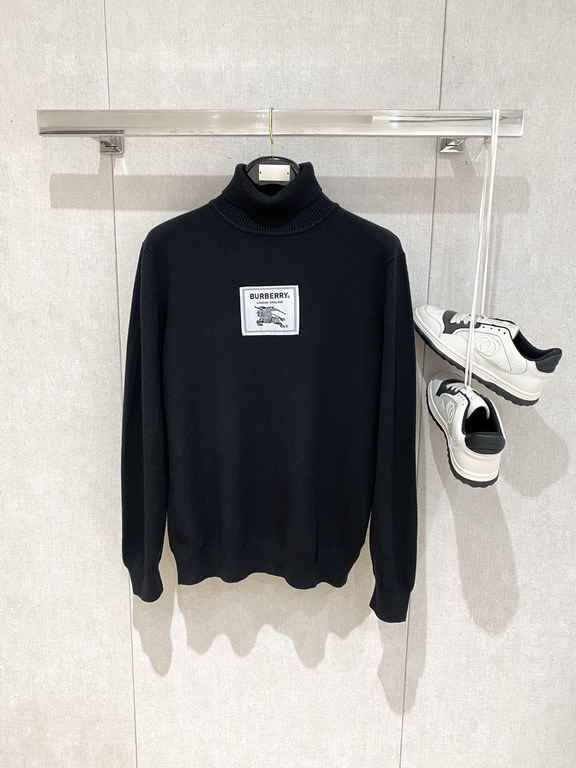 Support after-sales after the yearBurberry, 2023 new high-neck wool sweater has a delicate and soft feel, can be directly in contact with the skin, so that the warmth of the yarn changes out of the delicate texture, the 