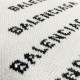 P230 (heavy weight high version)Balenciaga   Balenciaga 23ss new jacquard small letters wool knit sweater sweater OS shape  Men's and women's alikeThe whole garment 500 grams of heavy weight seconds market currencyThe wo