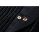 P325Thom Brown Brownie heavy duty chunky knit wool knit cardigan jacket!TB Suit Wool Knit Jacket Classic four bar design Customized button zipper gold plated finish , double ended zipper! Feel free to compare   Quality! 