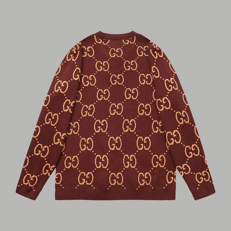 P280 (top of the line version) Distinctive cartons)Style Gucci Gucci Full Print Jacquard Customized Wool SweaterColor picture colorSize S-XXLMaterial woolAccessories full set of customized accessoriesGender-neutral Unise