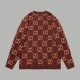 P280 (top of the line version) Distinctive cartons)Style Gucci Gucci Full Print Jacquard Customized Wool SweaterColor picture colorSize S-XXLMaterial woolAccessories full set of customized accessoriesGender-neutral Unise