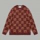 P280 (top of the line version) Distinctive cartons)Style Gucci Gucci Full Print Jacquard Customized Wool SweaterColor picture colorSize S-XXLMaterial woolAccessories full set of customized accessoriesGender-neutral Unise