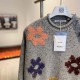 300  (size M23)ACNE studios Early Fall New Crew Neck Torn Floral Pattern SweaterSize SMLHandsome and fashionable on the body, but also gentle, rolled edge half-high neck hole design, multi-color floral design, literature