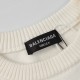 p255 balenciagaparis house sweater knit sweater loose versionGuest imported sweater fabrics mountain wool raw material yarn 7 needle imported knitting machine manufacturing color fixed dyeing high-quality heavyweight hig