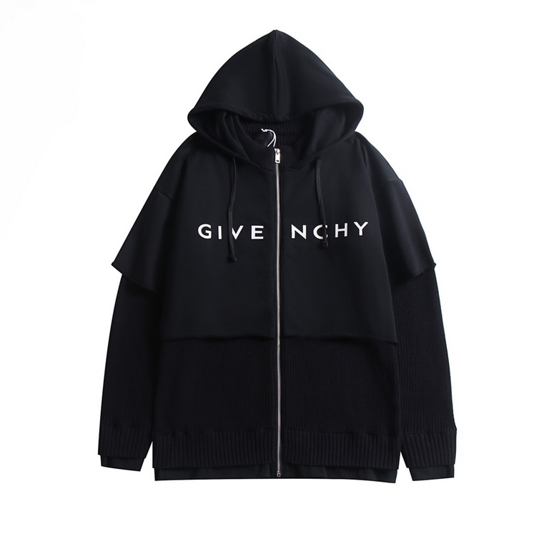 065# P 335 GVC2023 fall and winter new landing heavy crafted knitted fabric spelling sweater, classic logo letter LOGO printing design, high luxury style jacket!Numerous stars recommend wearing, top luxury products on li