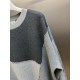 p435 loewe loewe geometric patchwork gray sweaterImported German weaving machine, made of cashmere fabric, soft and comfortable skin-friendly feel, irregular color blocking jacquard   hand embroidery process!Size s m l x