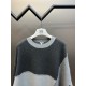 p435 loewe loewe geometric patchwork gray sweaterImported German weaving machine, made of cashmere fabric, soft and comfortable skin-friendly feel, irregular color blocking jacquard   hand embroidery process!Size s m l x