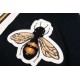 P235 【High qualityGucciGucci classic bee V-neck sweater.Classic evergreen models Wool and long-staple cotton blend Soft and cozy texture Factory OEM details unbeatable The only ZP version of the correct version on the ma