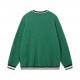 P280 BALENCIAGA missed needle warm colorblocking pullover sweater men and women alikeBALENCIAG A new colorblocking printed sweater layers shi sufficient warm colorblocking is a warm cure for autumn and winter on the body