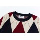 280Thom Browne   Thom Browne diamond black and red splicingTB classic four-bar basic style year after year are wearing the classic models must choose the quality of   all the color fixed dye containing wool cotton yarn, 