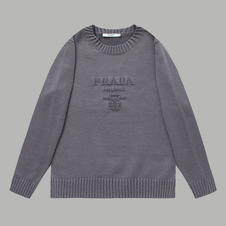 P260 (top of the line version) Distinctive cartons)Style Prada Prada Customized Wool SweaterColor picture colorSize S-XXLMaterial woolAccessories full set of customized accessoriesGender-neutral Unisex