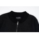 225EMPORIO ARMANI Armani letter embroidered zipper cardiganAll of the color fixed dyeing cotton yarn containing wool, soft skin-friendly, double knitting is very thick, feel invincible good, get in the hands of the textu