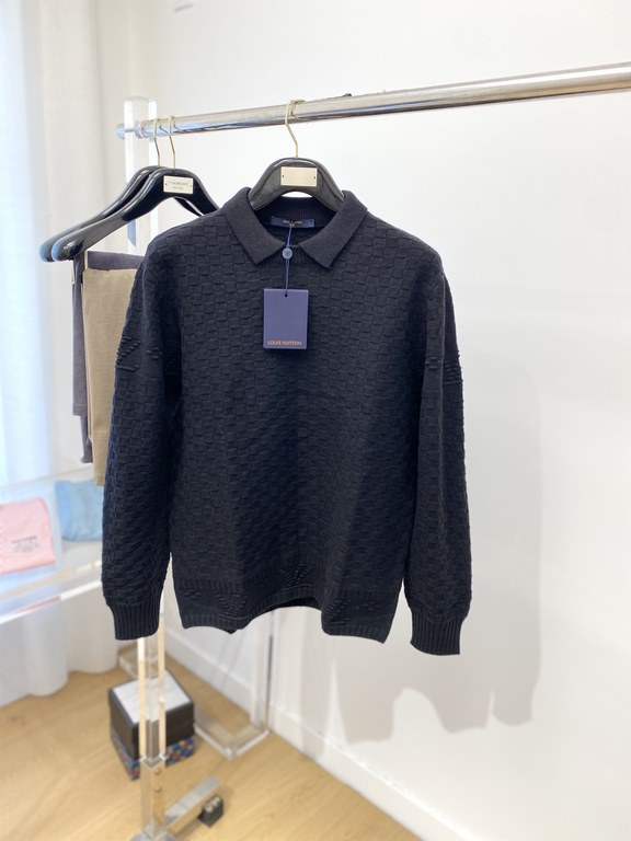 Support for after-sales after the yearLouis Vuitton, 2023 new wool sweater has a delicate and soft feel, can be directly in contact with the skin, so that the warmth of the yarn changes out of the delicate texture, the t