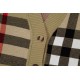 P265 BURBERRY Burberry. Colorblocked plaid classic colorblocked cardigan jacketAll of the color fixed dyeing cotton yarn containing wool, soft and skin-friendly, double knitting is very thick, feel invincible good, get i