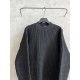 P330Parisian Balenciaga new 23FW BLCG collar label sweater black men and women with the same modelsProcess description knitted ribbed hem and cuffs using 12 knitting machine to do single-sided process its shrinkage size 