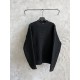 P330Parisian Balenciaga new 23FW BLCG collar label sweater black men and women with the same modelsProcess description knitted ribbed hem and cuffs using 12 knitting machine to do single-sided process its shrinkage size 