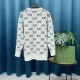 P230 (heavy weight high version)Gucci  Gucci 23ss new jacquard letters wool knit sweater sweater OS version   men's and women's same modelsThe whole garment 500 grams of heavy weight seconds market currencyThe wool is kn