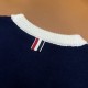 P220Thom Browne   Thom Browne jacquard knit cardigan tb round neck sweaterTB classic four bar jacquard embellishment, a bright feeling in front of your eyes, year after year are wearing the classic models must choose the