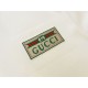 GUCCI Gucci 2024 spring and summer new classic embroidery letters logo short sleeve T-shirtExclusive network first Hundreds of models with perfect detailing260 grams of brand-name cotton fabricVery delicateOriginal fabri